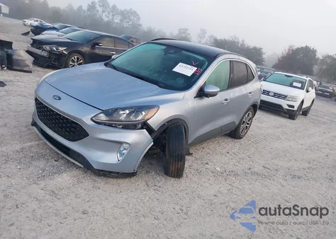 2022 Ford Escape Sel z USA, uszkodzony, nr VIN 1FMCU0H68NUA30711